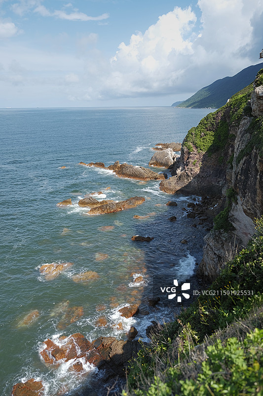 深圳南澳鹿嘴山庄海景风光图片素材