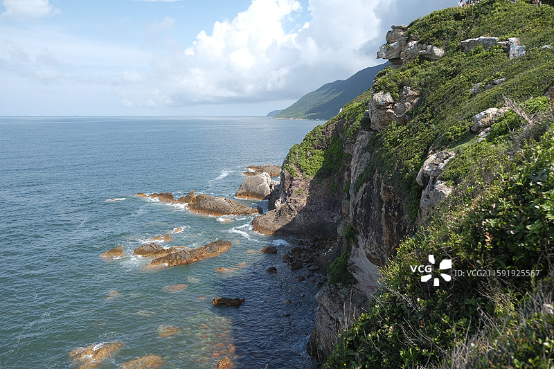 深圳南澳鹿嘴山庄海景风光图片素材