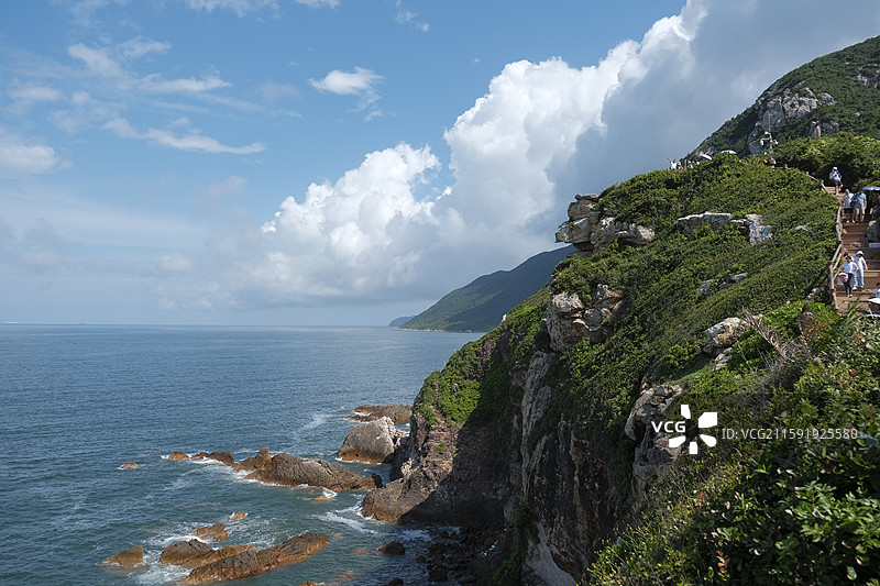 深圳南澳鹿嘴山庄海景风光图片素材