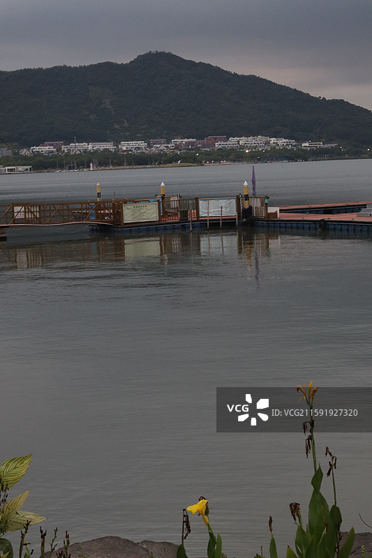 宁波东钱湖韩岭老街图片素材