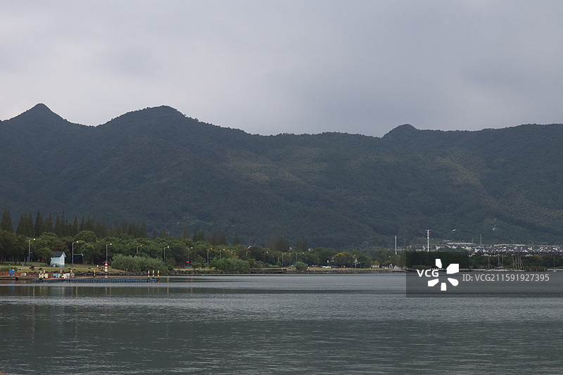 宁波东钱湖韩岭老街图片素材