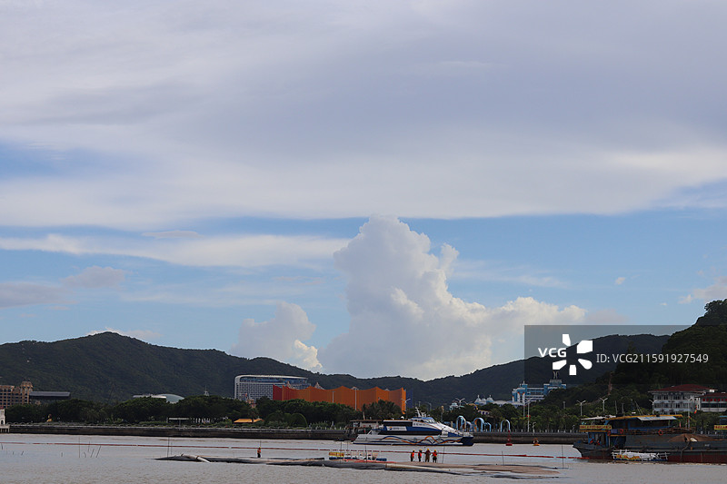 澳门路环岛图片素材