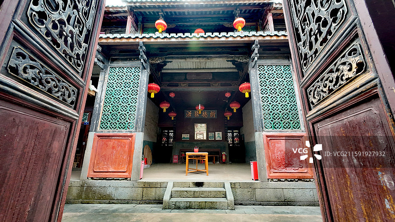 福建土楼祠堂图片素材