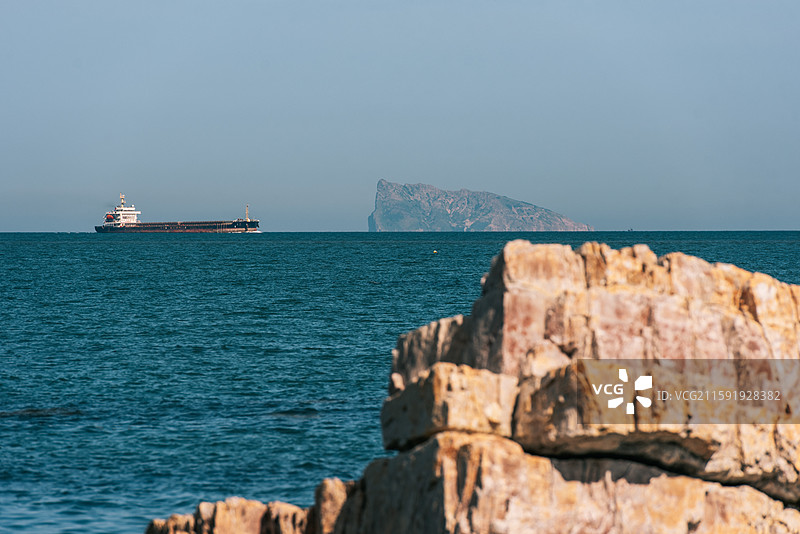 烟台长岛九丈崖景区图片素材