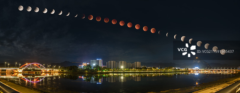 2025.9.8月全食延时序列图片素材