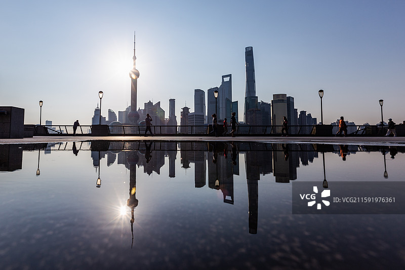 上海陆家嘴风光图片素材
