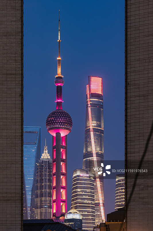 上海陆家嘴风光图片素材