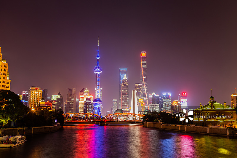 上海陆家嘴风光图片素材