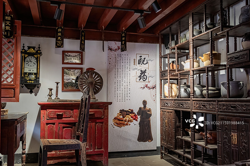 云南白药创始人曲焕章故居图片素材