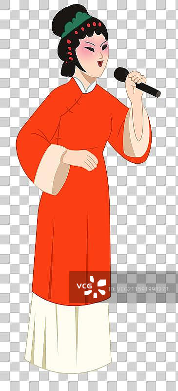 乡村振兴农村农业农民繁荣繁华现代化商业生活便利快捷传统文化戏曲进步人物插画图片素材