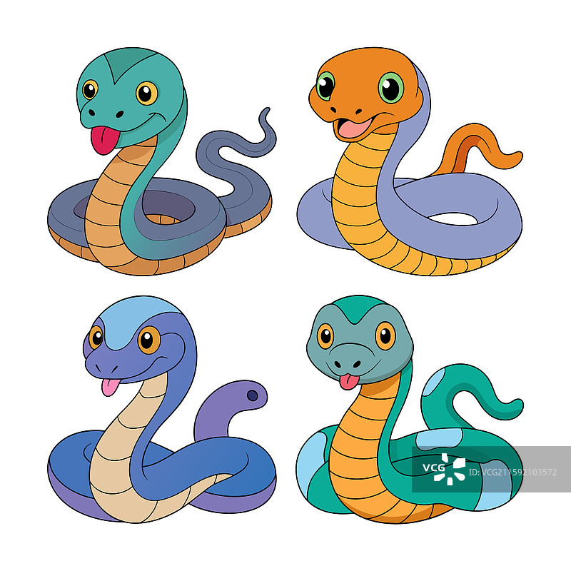 动物剪贴画设计集图片素材