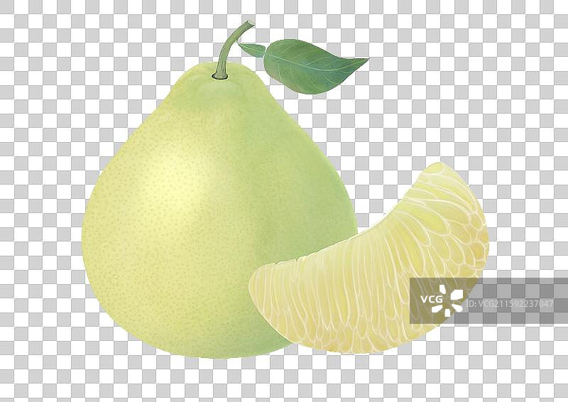 剥开的柚子图片素材