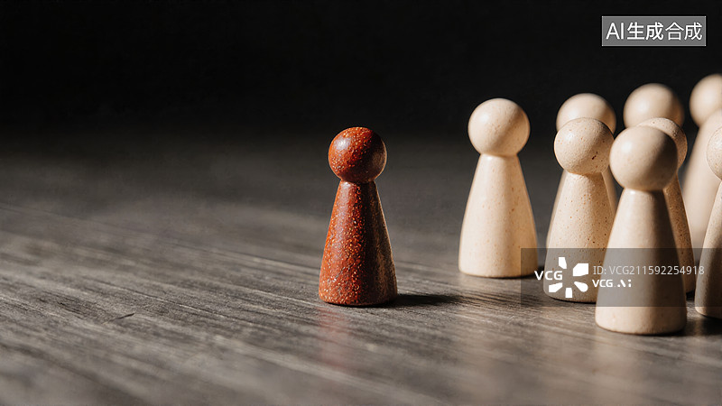 【AI数字艺术】独特视角的木偶图片素材