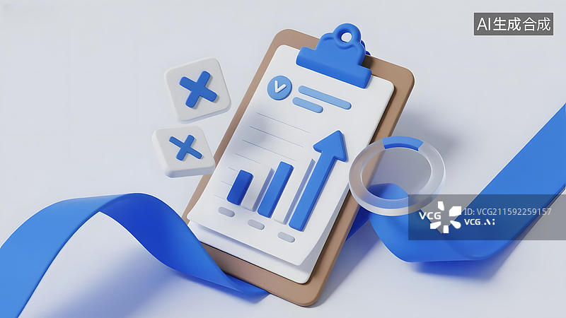 【AI数字艺术】医疗数据图表与健康符号图片素材