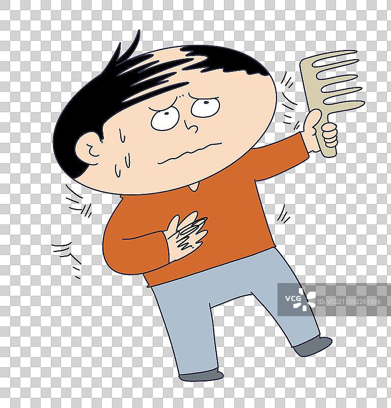 脱发的人物图片素材