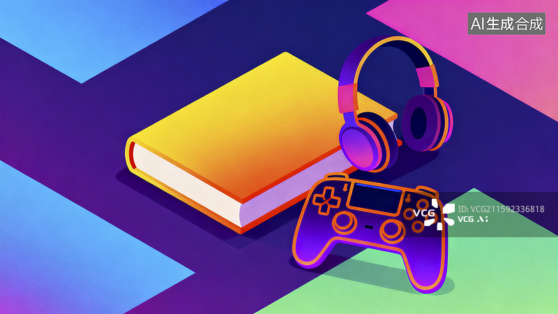 【AI数字艺术】教育与科技创新插画图片素材