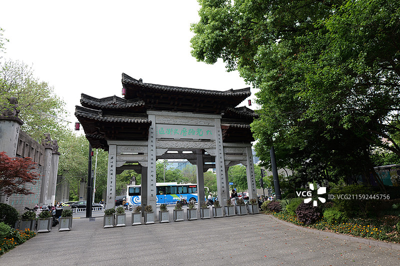 杭州小河公园小河直街图片素材