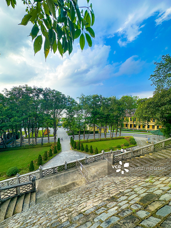 黄埔军校旧址纪念馆孙总理纪念碑图片素材