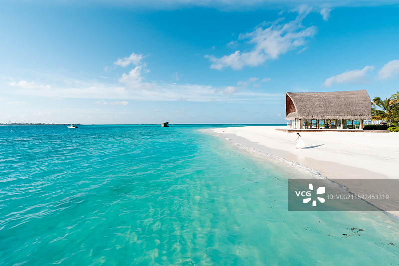 马尔代夫海岛风景图图片素材