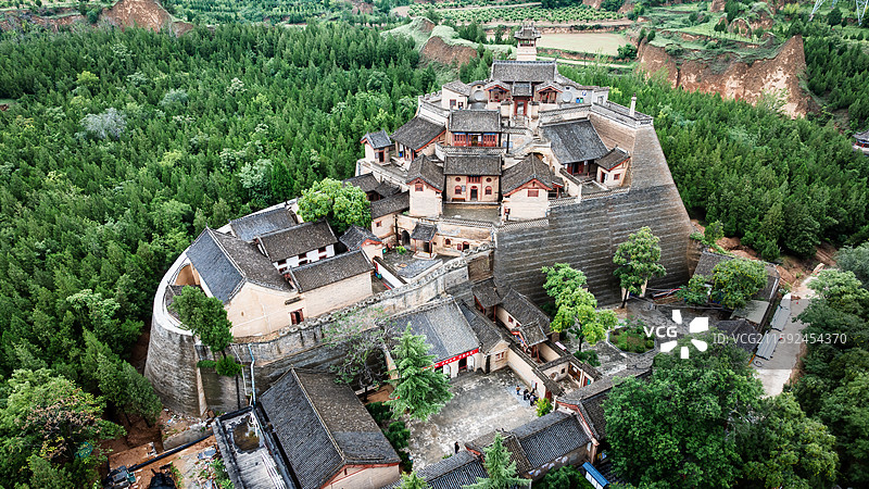 雨后堆云洞图片素材