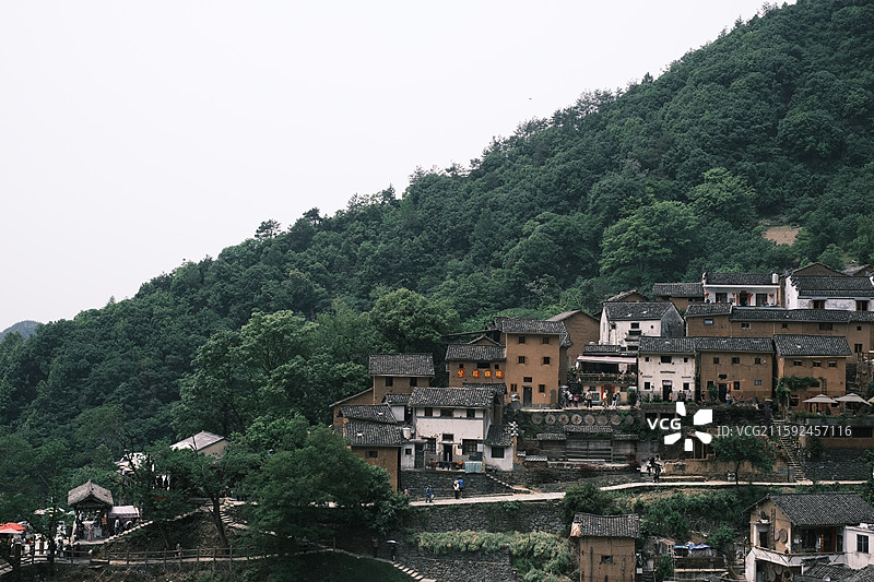 安徽黄山市歙县阳产村图片素材