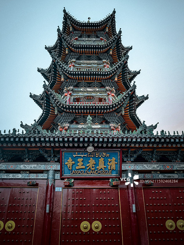 临夏八坊十三巷图片素材