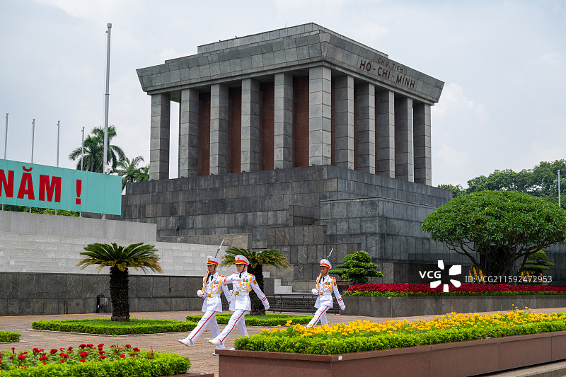 胡志明博物馆纪念堂图片素材