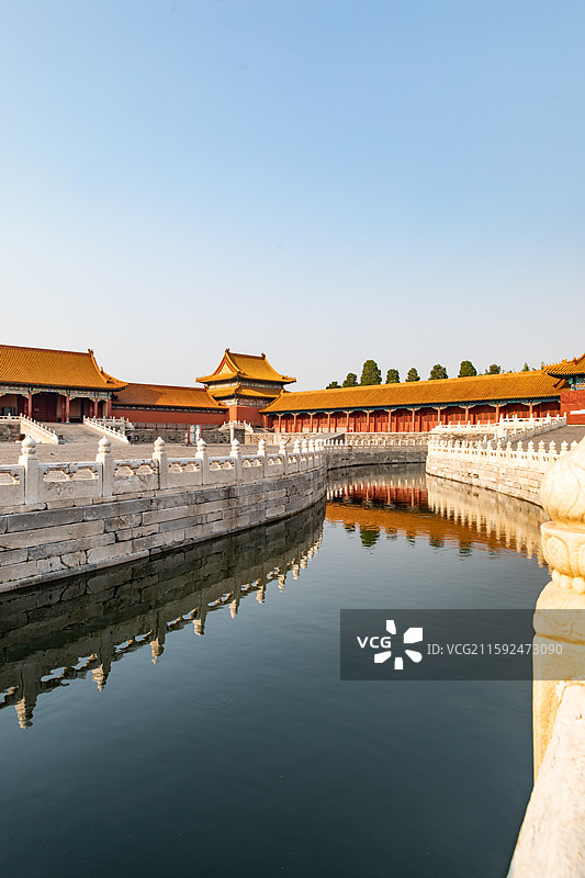 故宫金水河图片素材