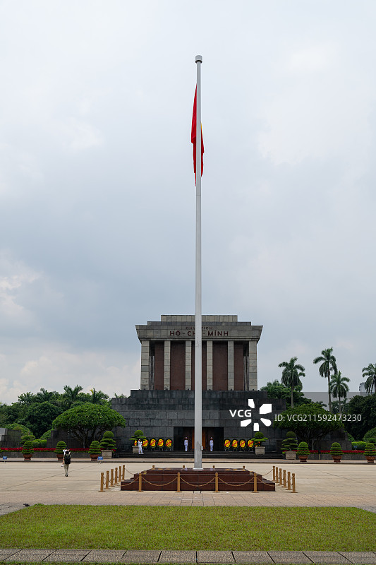 胡志明博物馆纪念堂图片素材