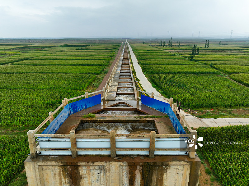 红寺堡全国最大移民搬迁区，如今发展迅速，更是验证了那一句共产党好，黄河水甜。图片素材