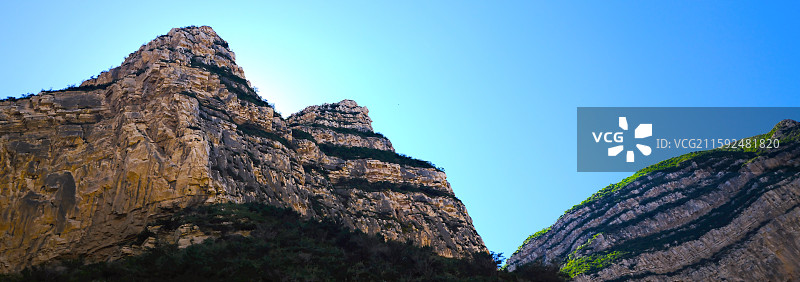 北岳恒山，悬空寺图片素材