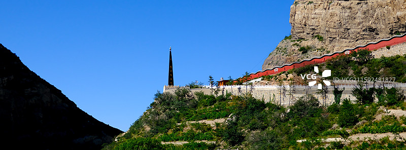 北岳恒山，悬空寺图片素材