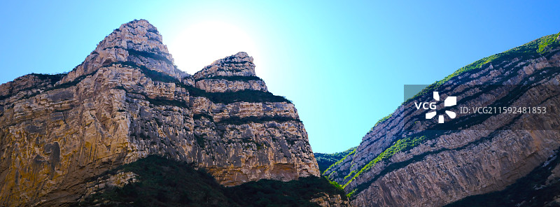 北岳恒山，悬空寺图片素材