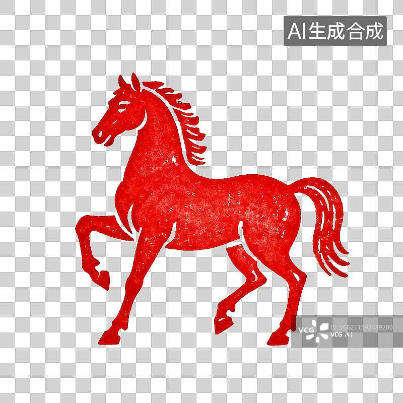 【AI数字艺术】马年印章设计，马的印章图案，创意古典印章图片素材