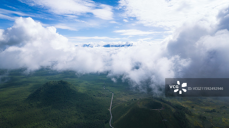 云南省保山市腾冲市火山地热国家地质公园图片素材