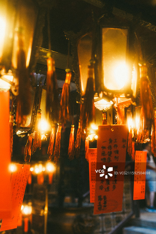 香港文武庙图片素材