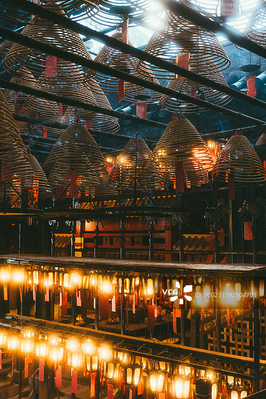 香港文武庙图片素材