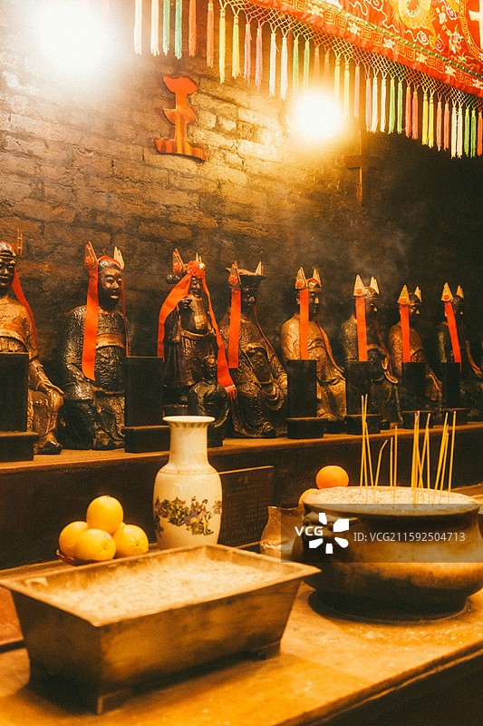 香港文武庙图片素材