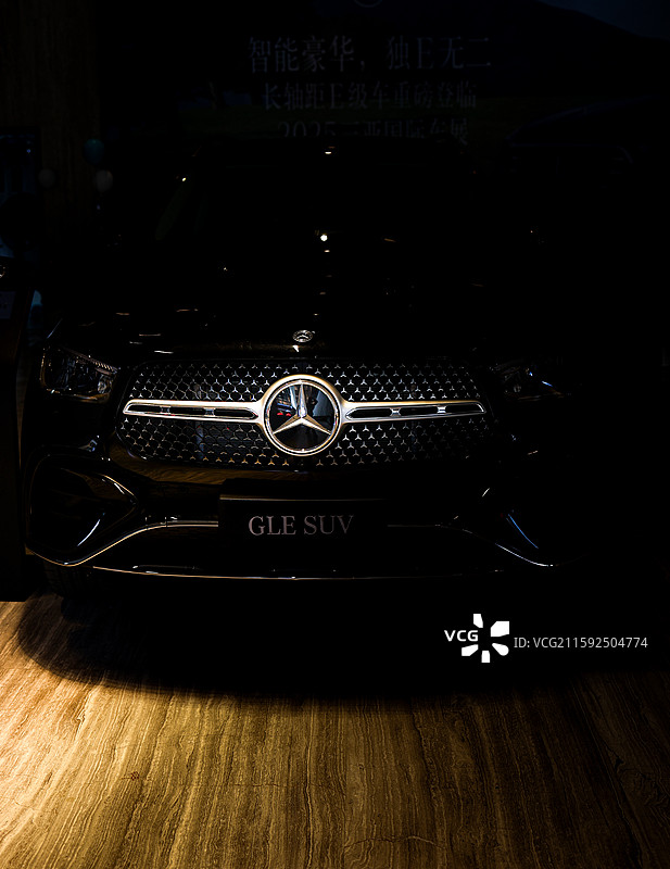 车展（梅赛德斯奔驰）图片素材