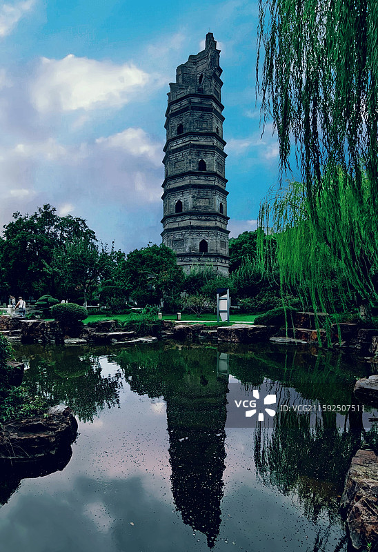 兴国寺塔图片素材