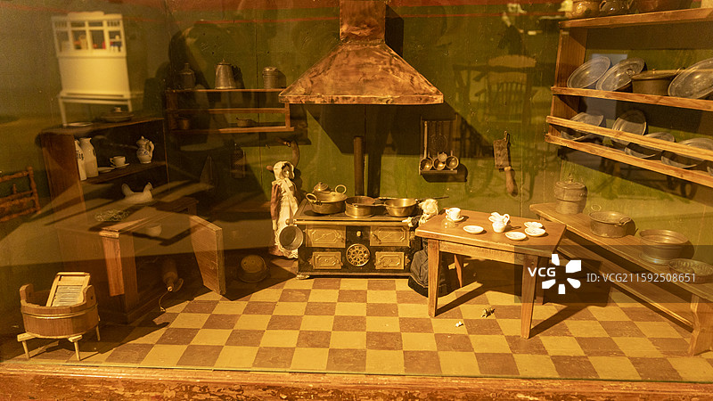 德国石勒苏益格小镇博物馆的建筑和文物图片素材