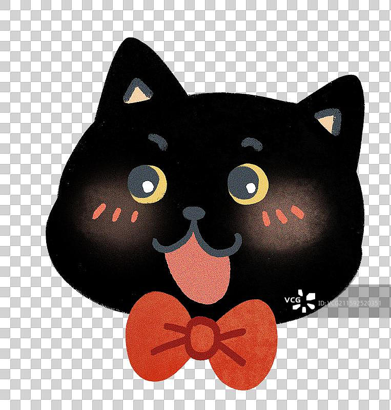 可爱小猫插画图片素材