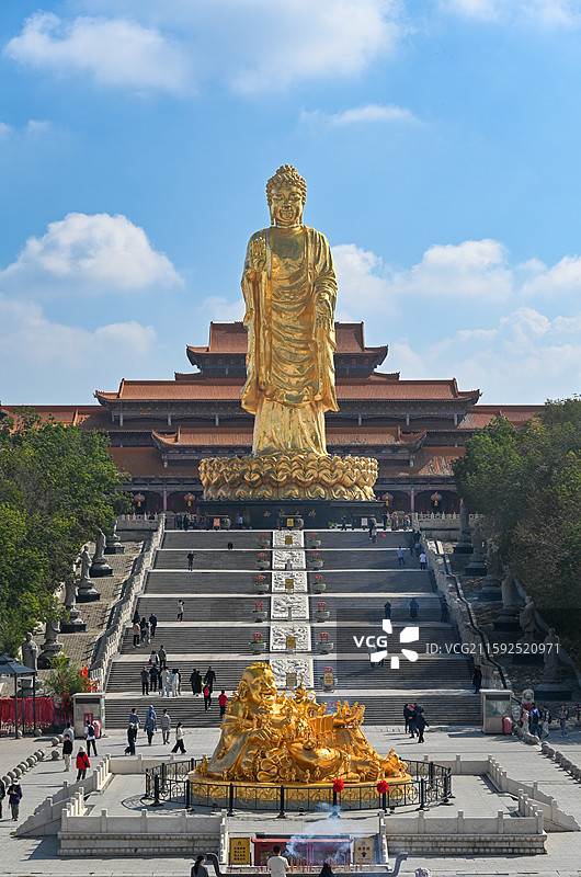 红光山大佛寺图片素材