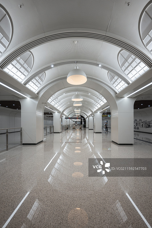 成都二仙桥地铁站图片素材