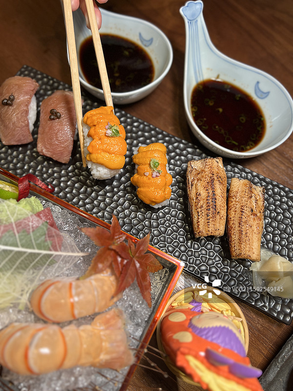 氛围感日料美食图片素材