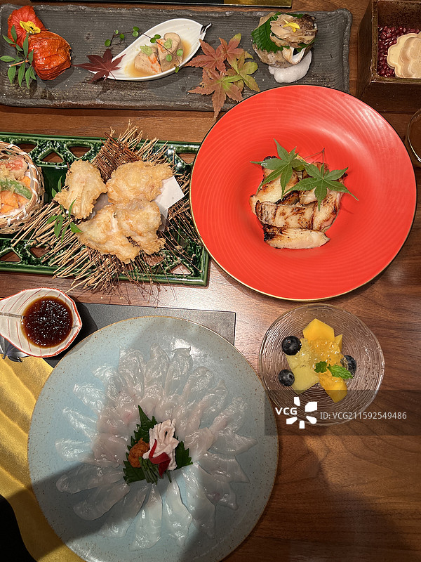 氛围感日料美食图片素材