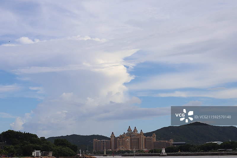 澳门路环岛图片素材