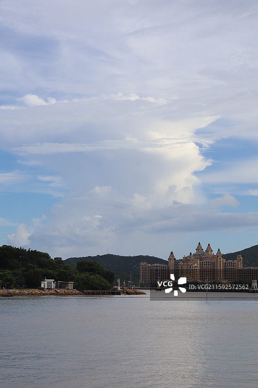 澳门路环岛图片素材