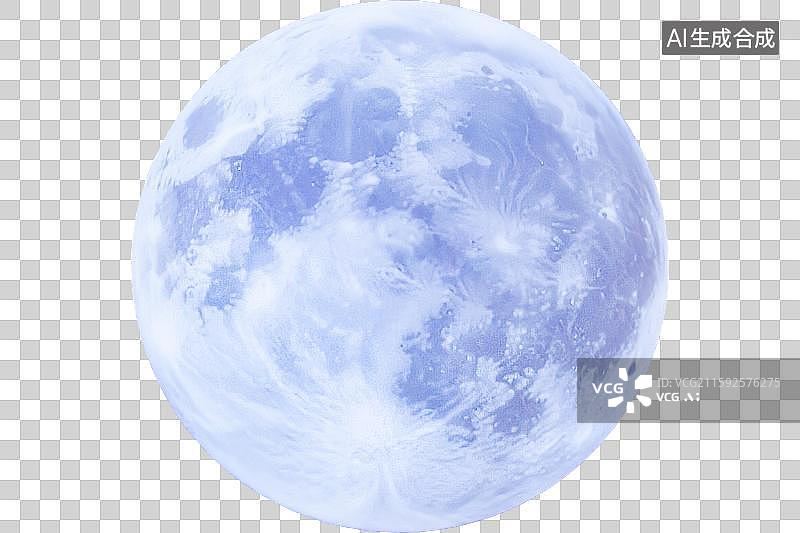 【AI数字艺术】彩色发光圆月满月超级大月亮星球行星中秋节元宵节免抠元素设计素材插图绘画3D风格插图绘画农历十五图片素材