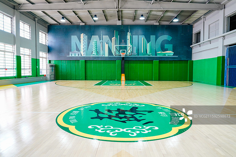 室内篮球馆图片素材
